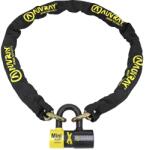 Auvray XTREM 1, 70 m láncos lakat, 13, 5 mm láncszem, U XTREM Mini Alert 44x66 mm (16 mm átmérő, 120 dB hangriasztó, SRA minősítés, lánc + U lakat) Auvray Bicikli alkatrészek Kerékpáros kiegészítők Biciklizá