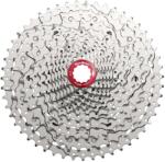 SUNRACE MZ800 12 sebességes kazetta, 11-51, Shimano/SRAM/Sunrace kompatibilis, metál ezüst (dobozban) SUNRACE Bicikli alkatrészek Kerékpár alkatrészek Kerékpár kazetták