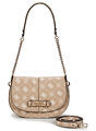Guess Válltáskák CARRIE LOGO FLAP SHOULDER BAG Bézs Egy méret