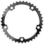 Specialites Ta országúti lánctányér, 5 karos, 39 fog, Ø130, belső, alumínium, fekete, 7075 TA ALIZE (SHIMANO típus) 8-9-10 sebesség SPECIALITES TA Bicikli alkatrészek Kerékpár alkatrészek Kerékpár lánctányérok