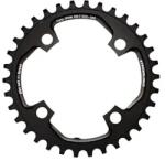 Stronglight 34T MTB lánctányér, egyes, 94 mm fekete, alumínium 7075, 4 karos, SRAM X01 11 sebességhez, 5 mm vastag STRONGLIGHT Bicikli alkatrészek Kerékpár alkatrészek Kerékpár lánctányérok