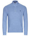 Ralph Lauren Pulóverek PULL DEMI ZIP EN COTON Kék EU M