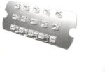 BGM PRO Hátsó lámpa BGM PRO LED LAMBRETTA csak fényvisszaverő Lambretta LI Serie 3&2 (1961-), LI Special, SX, TV Serie 3&2 (1961-) 12V BGM PRO Elektronika Világítások Hátsó lámpák