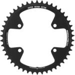 Specialites Ta lánctányér gravel kerékpárhoz, 4 karos, 46 fog, egysebességes, ONE X110 típus, Shimano GRX RX600-RX810, fekete, 10-11 sebesség SPECIALITES TA Bicikli alkatrészek Kerékpár alkatrészek Kerékpár lánctány
