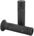 PROGRIP 718 motorkerékpár markolat on-road dupla sűrűségű narancs-fekete zárt végű 122 mm (pár) ProGrip Bicikli alkatrészek Kerékpár alkatrészek Kerékpár kormányszalagok és markolatok