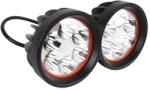 SELECTION P2R (Vélo) SELECTION P2R ECLAIRAGE-PHARE Állítható LED fényszóró szett (2 db, rögzítéssel) rollerhez SELECTION P2R (Vélo) Bicikli alkatrészek Kerékpáros kiegészítők Kerékpár világítások és visszaverők