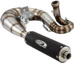 SIP Performance Camaro verseny kipufogó, NORDSPEED design, Vespa 125 VNA-TS/150 VBA-Super/PX80-150/PE/Lusso, rozsdamentes acél, alumínium hangtompító, matt fekete SIP Performance Kipufogók és alkatrészeik Kipufogók R