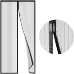 WTools Rovarháló (szúnyogháló) mágneses 220x100cm ajtóra fekete (2161377)