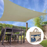 Wtools Napvitorla négyzet alakú 3x3m krém (2168430)