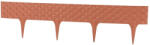Wtools Ágyásszegély műanyag rattan 19cmx3, 9m terracotta (2166056)