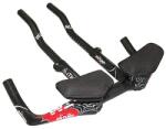 ITM SATURN HANDLEBAR TT-hez, karbon, vég toldatokkal, fekete, Ø 31, 8 ITM Bicikli alkatrészek Kerékpár alkatrészek Kerékpár kormányok
