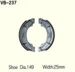 Wesrah VB-237 fékpofa szett Wesrah Futómű és fék alkatrészek Fékpofák (dobfék)