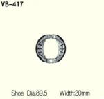 Wesrah VB-417 fékpofa Wesrah Futómű és fék alkatrészek Fékpofák (dobfék)