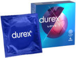 Durex Love - Close Fit óvszer (4db) - pirospillango