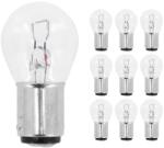 Flösser 12V 21W izzó, BA15D, átlátszó (dobozban, 10 db) FLOSSER Elektronika Világítások Izzók 12V-os izzók