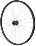 VELOX 700x35 első trekking kerék KARGO DISC-V fékhez, E-bike-hoz, alumínium, fekete, duplafalú, SHIMANO M475 agy, 6 furat, gyorszáras, megerősített VELOX Bicikli alkatrészek Kerékpár alkatrészek Kerékpár ke