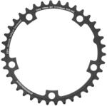 Stronglight CT2 lánctányér országúti kerékpárhoz, 5 karos, 38T, Ø130, belső, fekete, 10-11 sebesség (SHIMANO típus) STRONGLIGHT Bicikli alkatrészek Kerékpár alkatrészek Kerékpár lánctányérok