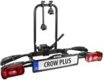 EUFAB Crow Plus "On Deck" kerékpártartó vonóhorogra - 2 kerékpárhoz, gyorsrögzítéssel, max. terhelés 50 kg, bővíthető 3. kerékpárhoz EUFAB Bicikli alkatrészek Kerékpáros kiegészítők Kerékpár csomagtartók
