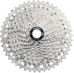 SUNRACE CSRZ800 12V kazetta 11-46 fogas, gravel, Shimano HG-MS kompatibilis, fémes ezüst (dobozban) (11-13-15-17-19-21-24-28-32-36-42) SUNRACE Bicikli alkatrészek Kerékpár alkatrészek Kerékpár kazetták