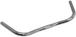 ERGOTEC kormány városi kerékpárhoz, acél, krómozott, 25, 4 mm átmérő, 550 mm szélesség ERGOTEC Bicikli alkatrészek Kerékpár alkatrészek Kerékpár kormányok