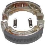 NEWFREN fékpofa Peugeot 50 Ludix első-hátsó, TKR hátsó, Trekker hátsó, Vivacity hátsó, Kymco 50 Dink, Heroism, Top Boy, SYM 50 Jet, kínai robogók (GF. 1043) NEWFREN Futómű és fék alkatrészek Fékpofák (dobfék)