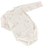 Dalma Hosszú Ujjú Body - Fehér Libás - 80