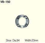 Wesrah VB-150 fékpofa Wesrah Futómű és fék alkatrészek Fékpofák (dobfék)