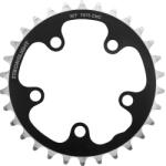 Stronglight lánctányér országúti kerékpárhoz, 5 karos, 30T, 74 mm, tripla, fekete, alumínium, 7075, 9-10 sebesség STRONGLIGHT Bicikli alkatrészek Kerékpár alkatrészek Kerékpár lánctányérok