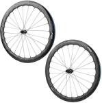 FIR FC 50 PRO Centerlock karbon tárcsafékes gravel/országúti kerékszett 700C, fekete, SRAM XDR 12 sebességes kazettához, átütőtengely 12-100 és 12-142 mm, 46-50 mm magas profil (pár), tubeless ready FIR B