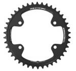 Specialites Ta lánctányér gravel kerékpárhoz, 42T, 4 karos, MONO ONE X110 típus, SHIMANO GRX RX600-RX810 kompatibilis, fekete, 10-11 sebesség SPECIALITES TA Bicikli alkatrészek Kerékpár alkatrészek Kerékpár lánctány