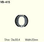 Wesrah VB-415 fékpofa Wesrah Futómű és fék alkatrészek Fékpofák (dobfék)