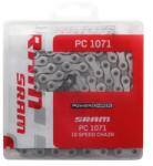 Sram PC-1071 10 sebességes kerékpárlánc országúti és MTB-hez, ezüst SRAM Bicikli alkatrészek Kerékpár alkatrészek Bicikliláncok