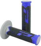 PROGRIP 788 Off Road markolat, tripla sűrűségű, alapszín: kék-fekete-szürke, 115 mm (pár) (Cross-MX) ProGrip Bicikli alkatrészek Kerékpár alkatrészek Kerékpár kormányszalagok és markolatok