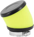 Top Performances légszűrő, fekete-sárga szivacs, 49 mm könyök csatlakozás Top Performances Motor alkatrészek Légszűrők Légszűrők (tuning, univerzális)