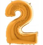 Grabo Fólia lufi, 2-es szám, arany 102 cm Grabo