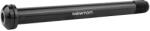 NEWTON átmenő tengely első kerék rögzítéshez, menetes m15x1.5mm, 12x150 fekete, SRAM-hoz (150mm hossz, 20mm menetes rész) NEWTON Bicikli alkatrészek Kerékpár alkatrészek Kerékpár kerekek