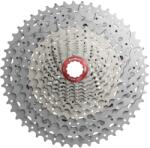 SUNRACE MZ903 12 sebességes kazetta 11-51 MTB-hoz, Shimano-SRAM kompatibilis, metál ezüst (dobozban) SUNRACE Bicikli alkatrészek Kerékpár alkatrészek Kerékpár kazetták