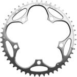 Stronglight Lánctányér országúti kerékpárhoz - 5 karos - 50T ×130 - külső - ezüst - alumínium 7075 - 9/10 sebességes (SHIMANO típus) STRONGLIGHT Bicikli alkatrészek Kerékpár alkatrészek Kerékpár lánctányérok