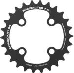 Specialites Ta CHINOOK belső lánctányér MTB-hez, 4 karos, 26 fog, Ø64, alumínium, fekete, Shimano/SRAM/Race Face/FSA 10-11 sebességhez SPECIALITES TA Bicikli alkatrészek Kerékpár alkatrészek Kerékpár lánctányérok