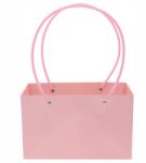 Trend-Deco Rózsaszín papír virágos ajándéktasak vágott és cserepes virágokhoz