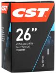CST (Vélo) CST 26 x 1.95-2.50 kerékpár belső gumi - standard 48 mm szeleppel CST (Vélo) Egyéb járművek Kerékpározás Kerékpár-alkatrészek Kerékpárkerekek és kerékalkatrészek Kerékpár-belső gumik