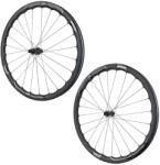 FIR FC 38D 700C országúti karbon tárcsafékes kerékszett, centerlock, fekete, SRAM XDR 12 sebességes kazettához, átütőtengely 12-100 és 12-142, 38 mm magas profil, tubeless ready (pár) FIR Bicikli alkatrés