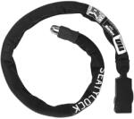 SEATYLOCK ezüst biztonsági láncos kerékpárzár, kulccsal, 7 mm-es szemek, 110 cm, SOLD SECURE SILVER minősítés SEATYLOCK Bicikli alkatrészek Kerékpáros kiegészítők Biciklizárak