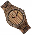 GIACOMO DESIGN Klasszikus férfi fa karóra Giacomo Design GD08303 karkötővel (GD08303)