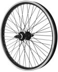 VELOX BMX 20" hátsó kerék flip-flop aggyal, alumínium, fekete, 48 küllős, 3/8" tengely VELOX Bicikli alkatrészek Kerékpár alkatrészek Kerékpár kerekek