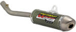 Pro Circuit TI-2 Shorty hangtompító szénszálas / Kevlar® / titán KX 125 2003-2008 PRO CIRCUIT Kipufogók és alkatrészeik Kipufogók Robogó kipufogók (tuning)