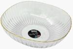 Cyrax Bol cu un Singur Strat, Cyrax, pentru Fructe, Legume, Snacks, 22.4x9 cm, Transparent (126765) Castron
