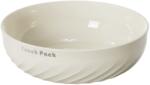 Cyrax Bol cu un Singur Strat, Cyrax, pentru Fructe, Legume, Snacks, 22.4x9 cm, Crem (126767) Castron