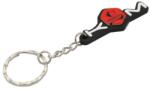 Krm Pro Ride kulcstartó 52x21 mm piros (egy darab) KRM PRO RIDE Kulcstartók, bőrtáskák, ajándékok