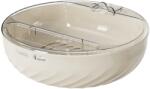 Cyrax Bol cu Doua Straturi, 22.4x9 cm Crem (126764) Castron